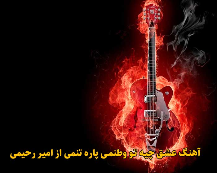 دانلود آهنگ عشق چیه تو وطنمی پاره تنمی امیر رحیمی