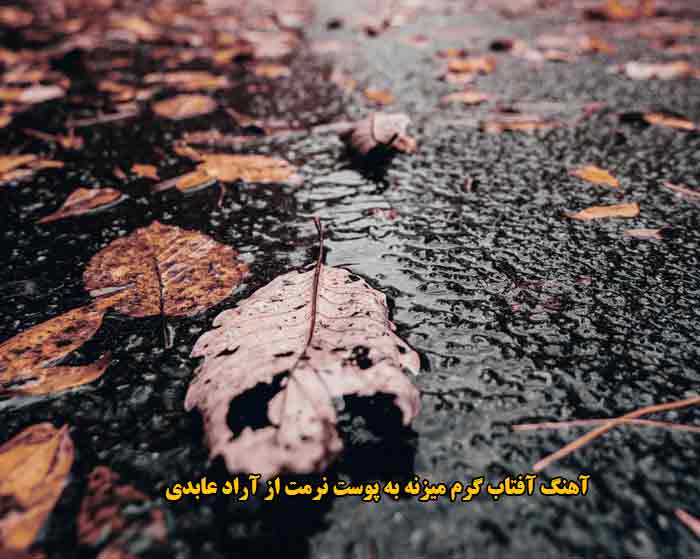 دانلود آهنگ آفتاب گرم میزنه به پوست نرمت آراد عابدی دانلود آهنگ آفتاب گرم میزنه به پوست نرمت آراد عابدی