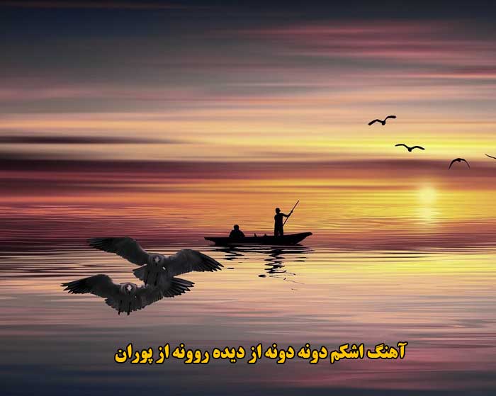 دانلود آهنگ اشکم دونه دونه از دیده روونه پوران
